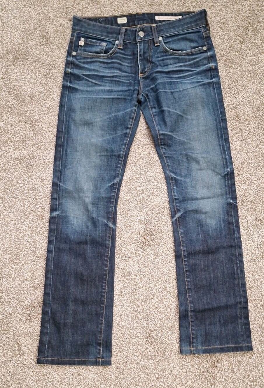 AG Adriano Goldschmied Women's The Tomboy Boyfriend Straight Jeans Size 26R
